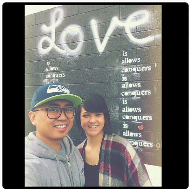 More love for the love wall! Thanks @lisamaclang for sharing. (Go Seahawks!)