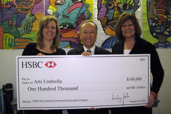 Supporting Arts Umbrella: HSBC Bank Canada