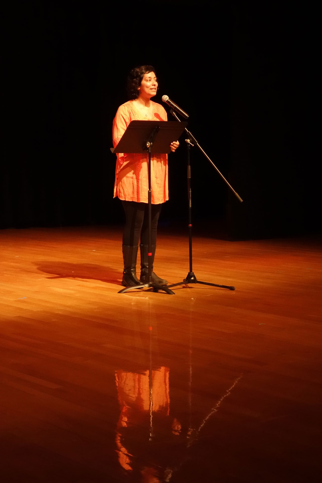 Poetry readings by Arts Umbrella staff Sonay Cheema