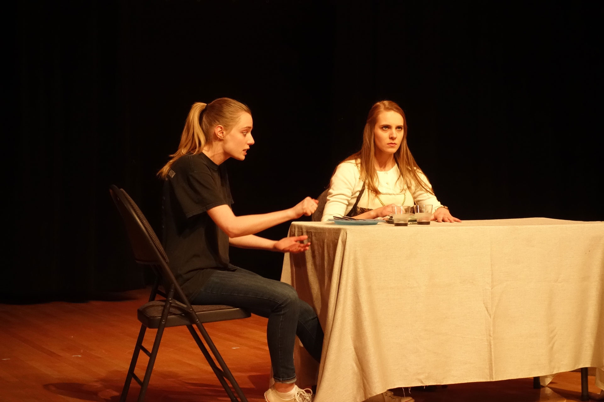 The Odd Couple (female version) by Neil Simon, performed by Alumni Celia Beketa and Anja Savcic