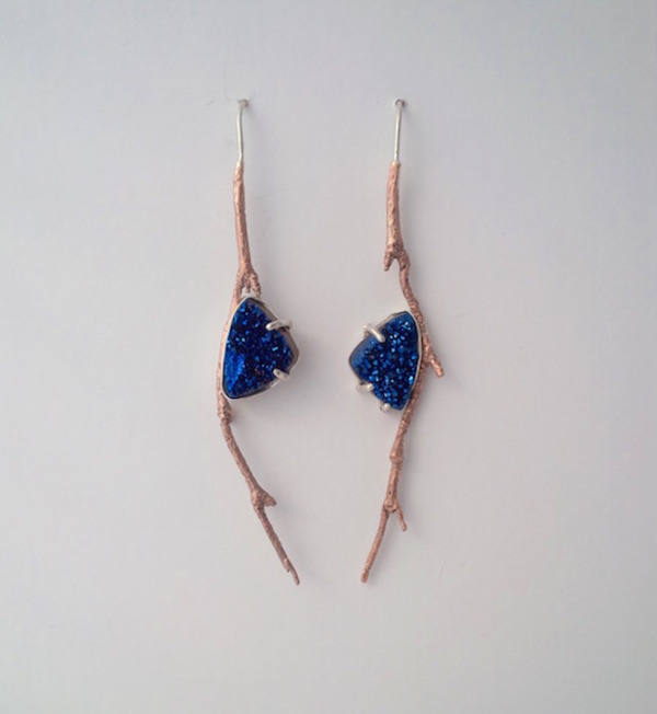 ZULA Jewerlry + Design, Night Tree Earrings 4