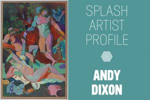 Andy Dixon Arts Umbrella Splash