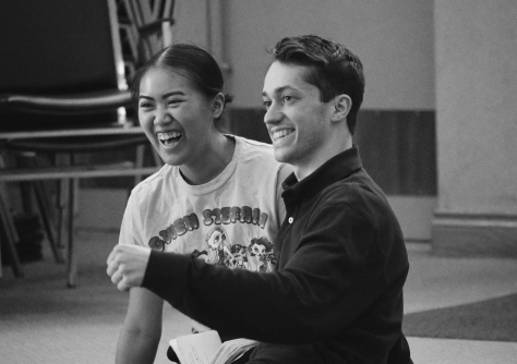 Choreographers Sarah Wong and Adrian Maxwell-Campagna. Photo by Meilyn Kennedy