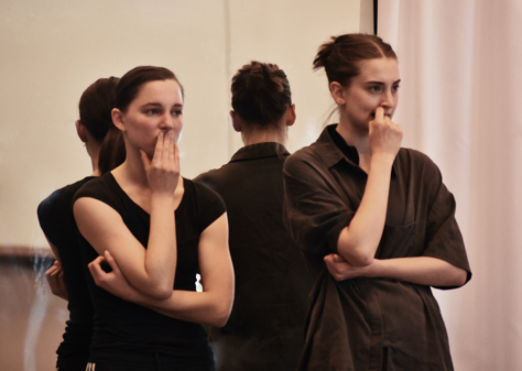 Choreographers Anna Bekirova and Sophie Whittome. Photo by Meilyn Kennedy