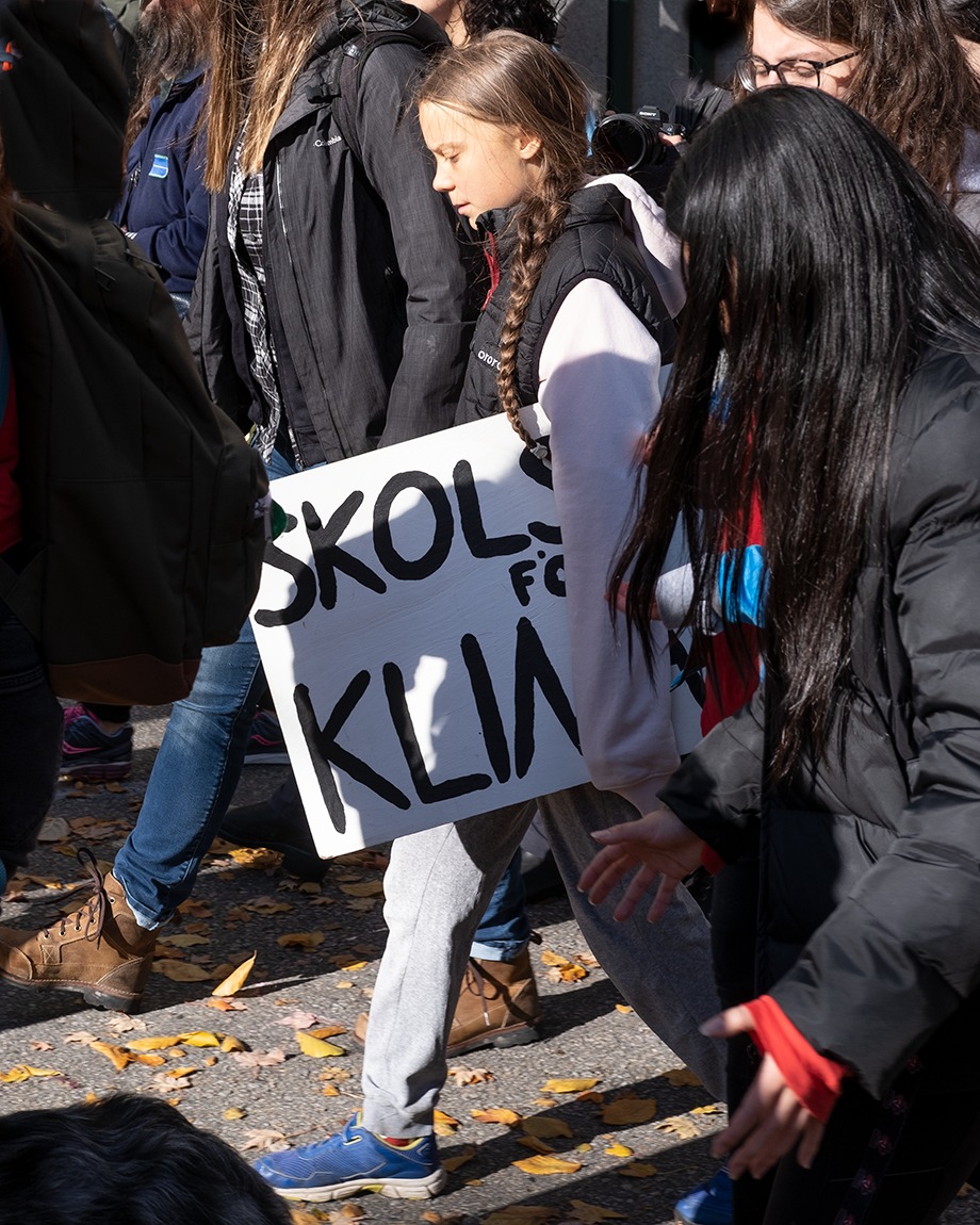 Greta Thunberg Portrait, Vancouver, 2019