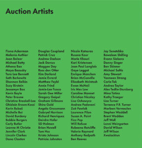 Auction Artists