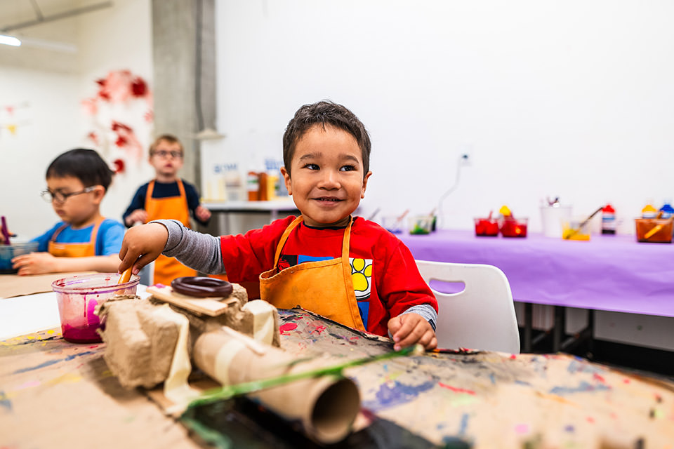 Early Learning Art Classes for Kids Ages 3 - 8